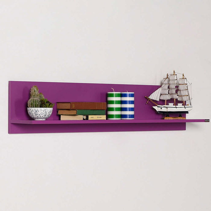 Hanah Home Estante de Pared Morado Raf-11-Uu-1